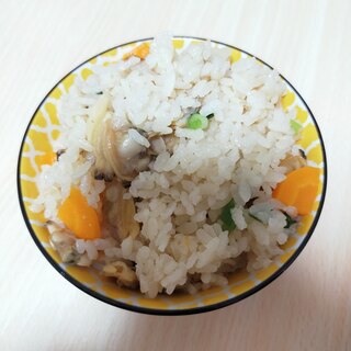 むきあさりで♪お手軽炊き込みご飯